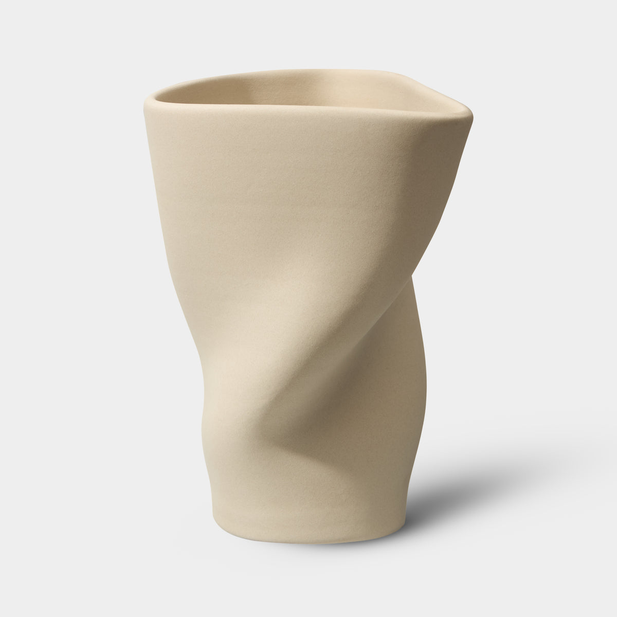 SŌL Vase in Frontalansicht mit organischer Silhouette